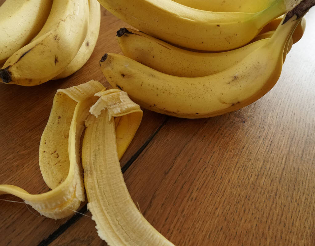 Kann man Bananenschalen als Dünger verwenden